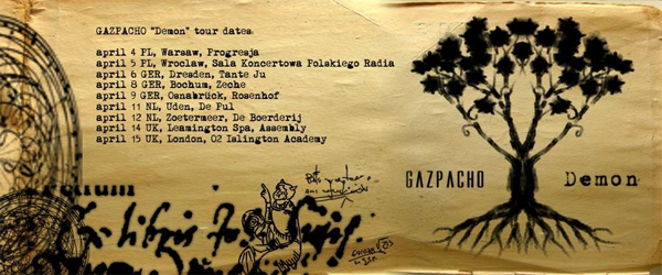 Streaming del nuevo álbum de Gazpacho